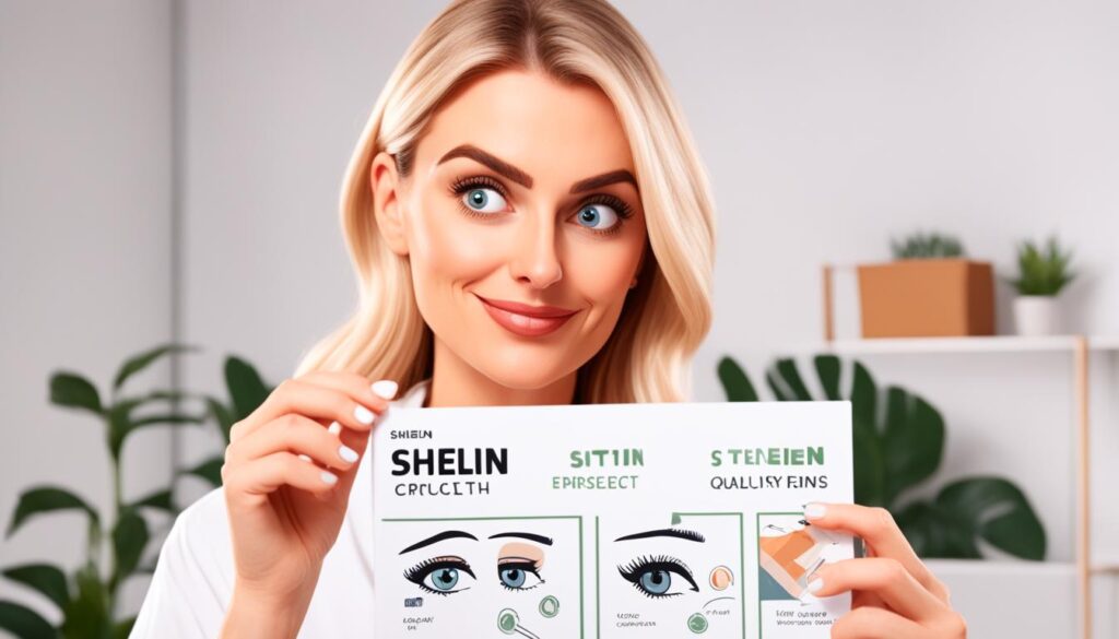 avaliação de produtos Shein